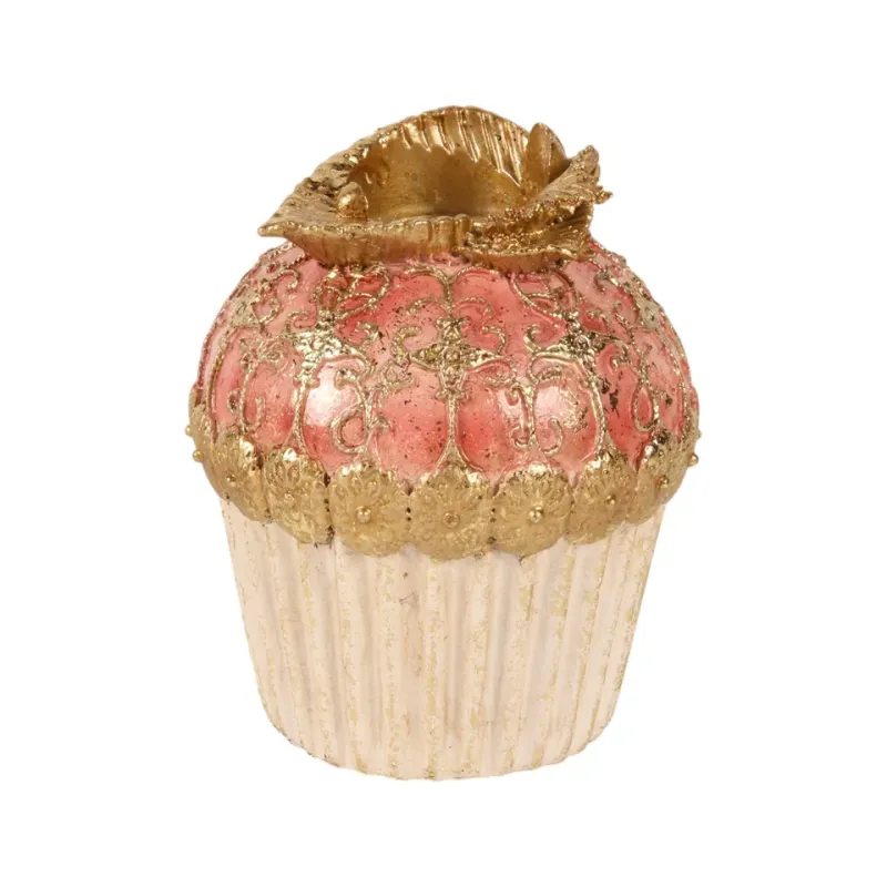 kandelaar cake 9,5 cm roze